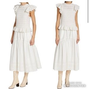 Sea New York Rylee Crochet Top Dress